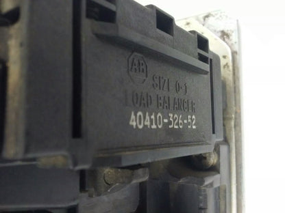 ALLEN BRADLEY, 520E-BOD , SER. C, STARTER, SIZE 1, 600V, 27A, 3PH, 120V COIL 3PH