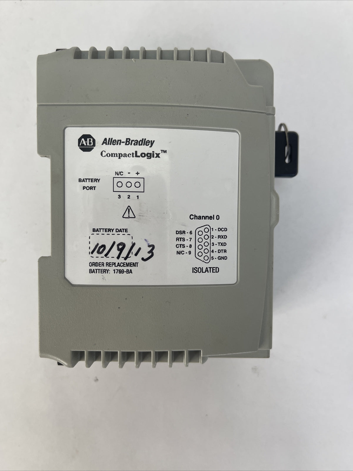 ALLEN BRADLEY 1769-L35E COMPACT LOGIX 1.5MB CONTROLLER SER A 24VDC 0.09A