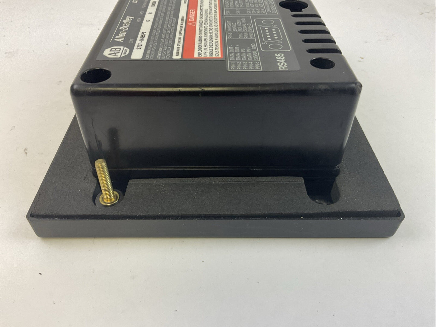 ALLEN BRADLEY 2707-M485P3 SER C REV B DTAM MICRO OPERATOR INTERFACE 18-30VDC