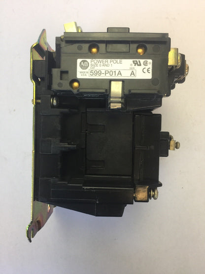 ALLEN BRADLEY 500L-BOJ94 AC LIGHTING CONTACTOR 30AMP 599-P01A CB236 COIL 115-120