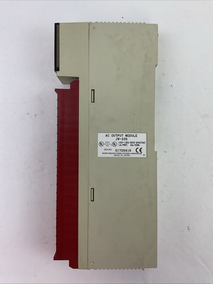 SHARP JW-33S AC OUTPUT MODULE 100-120/200-240VAC 1A/PNT. 4A/COM.