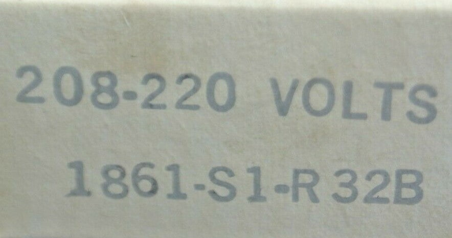 SQUARE D / 1861-S1-R32B COIL / 208V, 50Hz / 220V, 60Hz