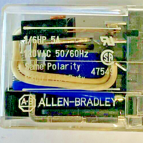 ALLEN BRADLEY 700-HC24Z24-4 RELAY 24VDC SER.A 1/6HP 5A 50/60HZ ***LOTOF9***