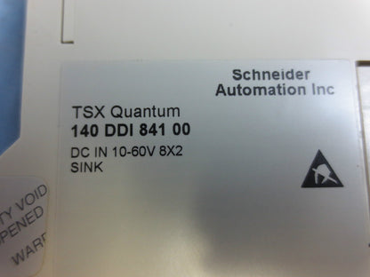 MODICON SCHNEIDER AUTOMATION 140 DDI 841 00 10-60 VDC INPUT MODULE