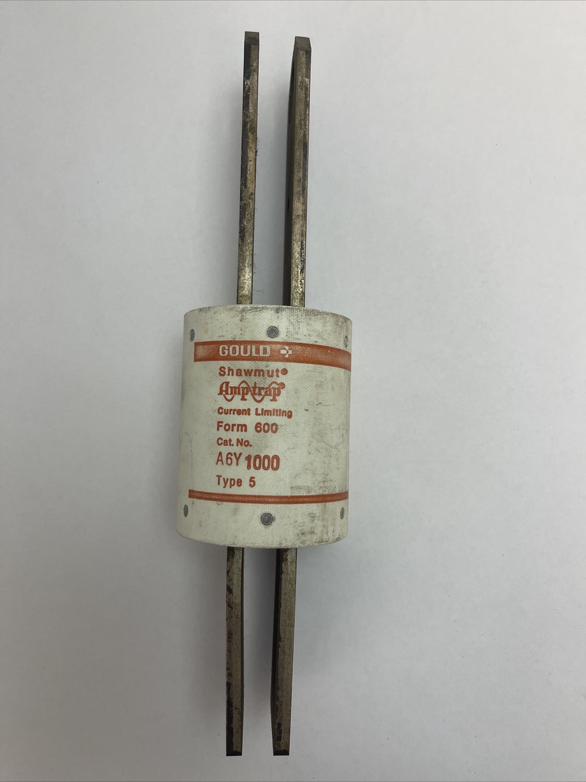 GOULD SHAWMUT A6Y1000 AMP-TRAP CURRENT LIMITING FUSE FORM 600 1000A 600VAC TYPE