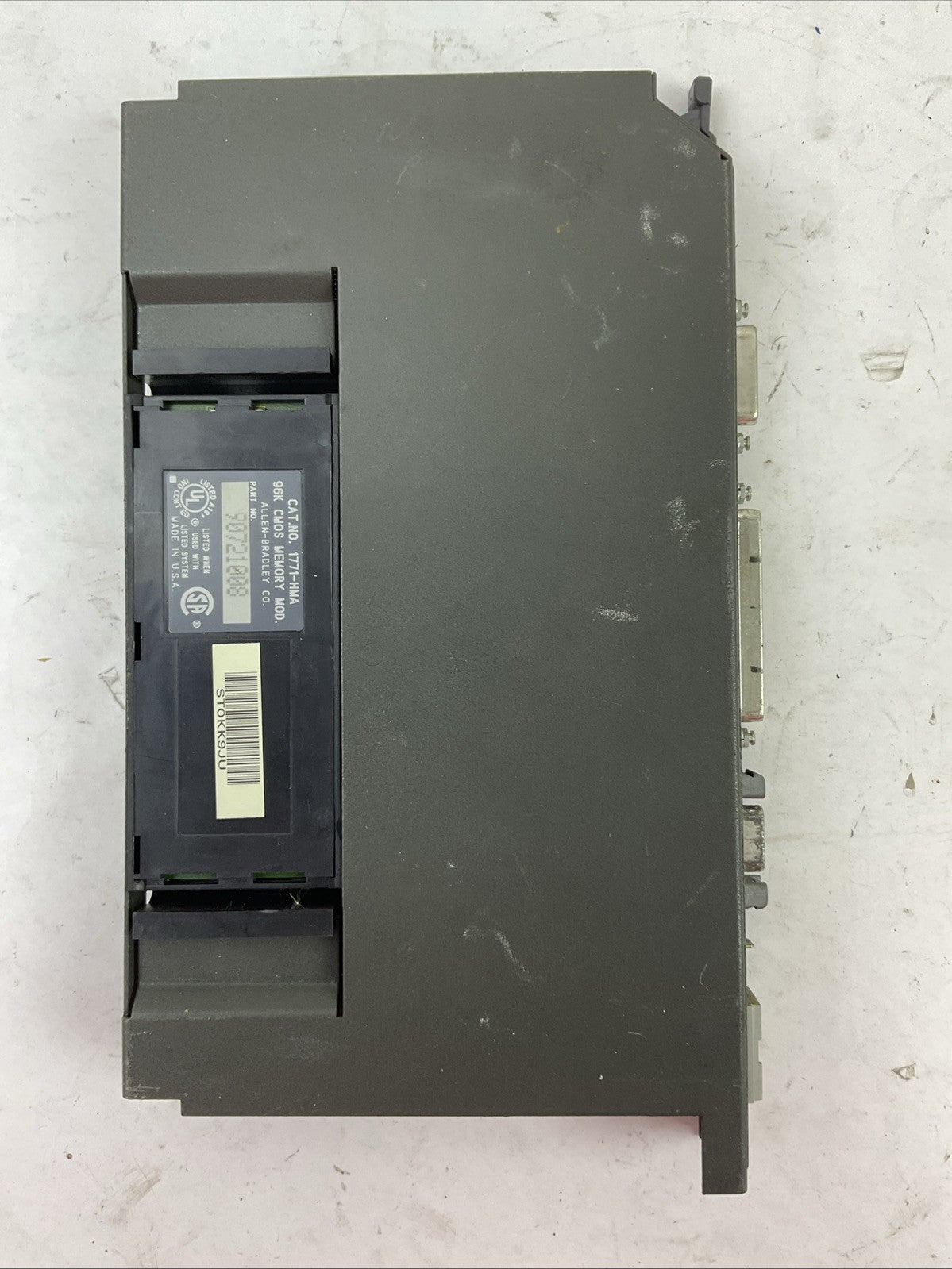 ALLEN BRADLEY 1771-HSN/B IMC-120 SERVO CONTROLLER W/O MEMORY CARTRIDGE FW REV