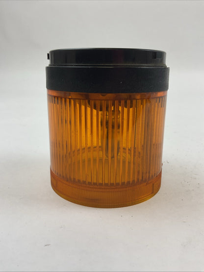 ALLEN BRADLEY 855T-B24BR5 SER C 24V AC/DC 180mA AMBER STROBE LIGHT TYPE 4,4X,13