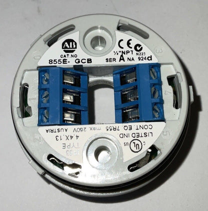 ALLEN BRADLEY 855E-GCB SER.A SIGNAL TOWER BASE***LOTOF4***