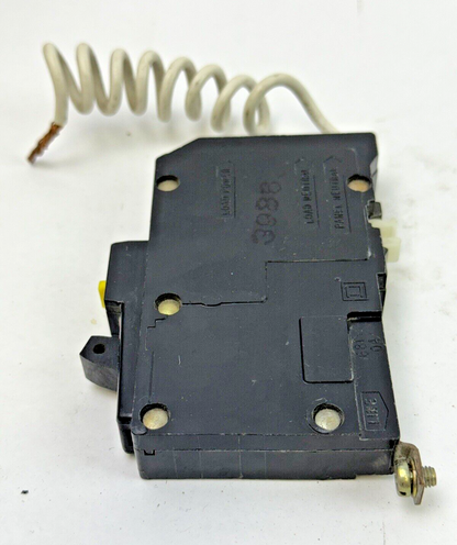 SQUARE D - QOB115GFI - 15A/1 POLE/120 VAC/BOLT-ON/GROUND FAULT/TYPE QOB