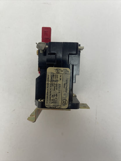 WESTINGHOUSE AN13A THERMAL OVERLOAD RELAY 600VAC