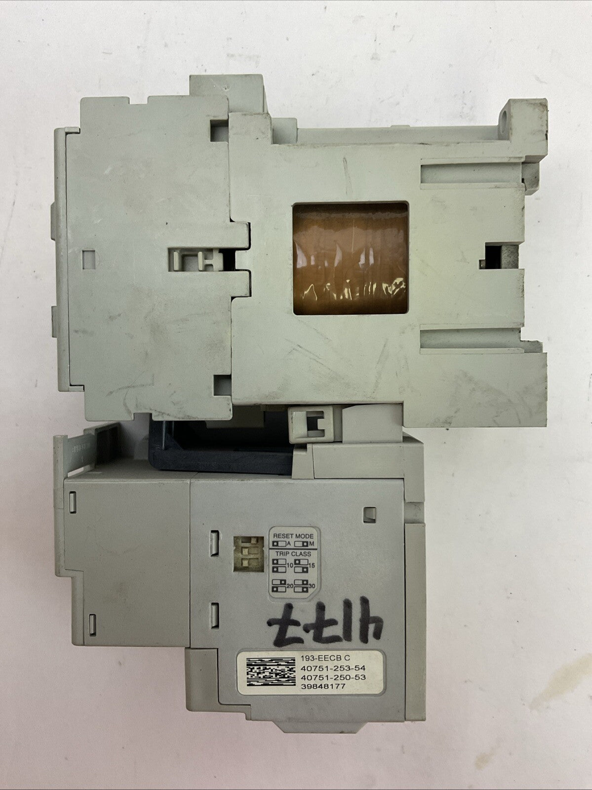 ALLEN BRADLEY STARTER (100-C09Z*10 COIL 24VDC + 193-EECB 1.0-5.0A)
