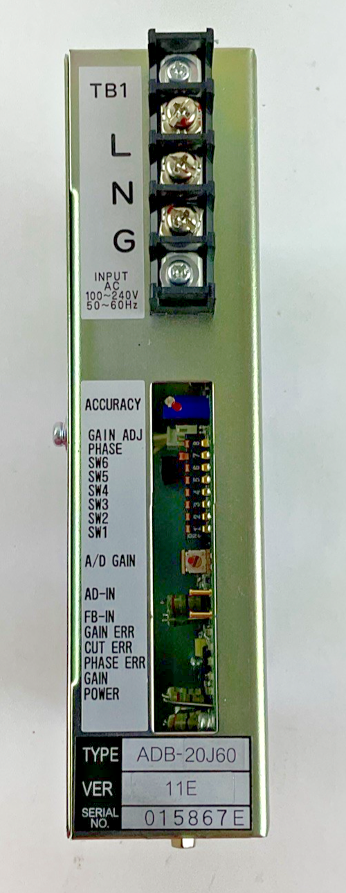 MITSUBISHI ADB-20J60 A/D CONVERTER 50-60HZ 240V 0.4A VER.11E