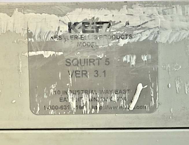 KEP SQUIRT 5 INDICATOR METER MODULE VER. 3.1 KESSLER-ELLIS PRODUCTS