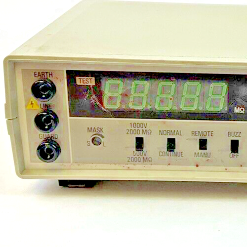 TSURUGA ELECTRIC 356A DIGITAL MEGGER/ INSULATION TESTER 90-120V **CORD WAS CUT**