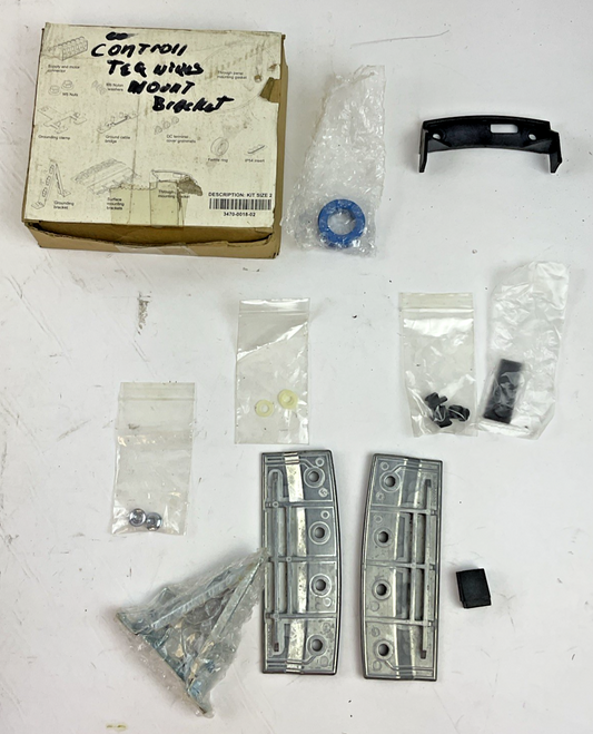 CONTROL TECHNIQUES 3470-0018-02 MOUNTING BRACKET **MISSING SUPPLY CONN.&GASKET**