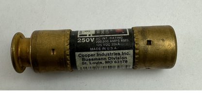 BUSSMANN FUSETRON FRN-R6 DUAL ELEMENT TIME DELAY CLASS RK5 FUSE 250V LOT OF 10