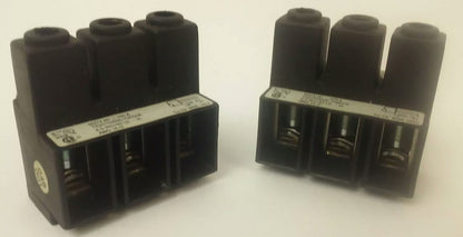 ALLEN BRADLEY 190-L2 SERIES A THREE PHASE EXTENSION TERMINAL 600V 100A(LOT OF 2)