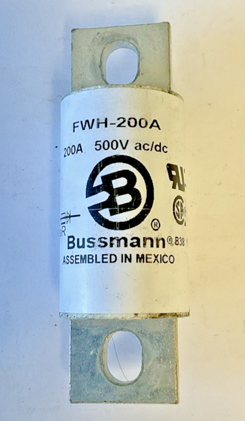 BUSS FWH-200A SEMICONDUCTOR FUSE  500VAC/DC ***LOTOF5***