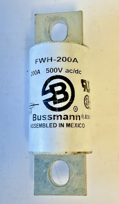 BUSS FWH-200A SEMICONDUCTOR FUSE  500VAC/DC ***LOTOF5***