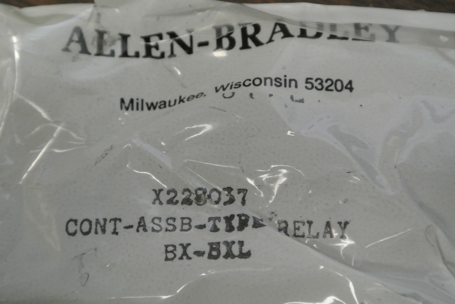 LOT of 6 / ALLEN-BRADLEY X-228037 MOVABLE CONTACT ASSEMBLY / BX, BXL / RELAY