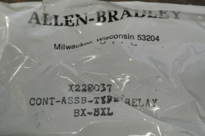 LOT of 6 / ALLEN-BRADLEY X-228037 MOVABLE CONTACT ASSEMBLY / BX, BXL / RELAY