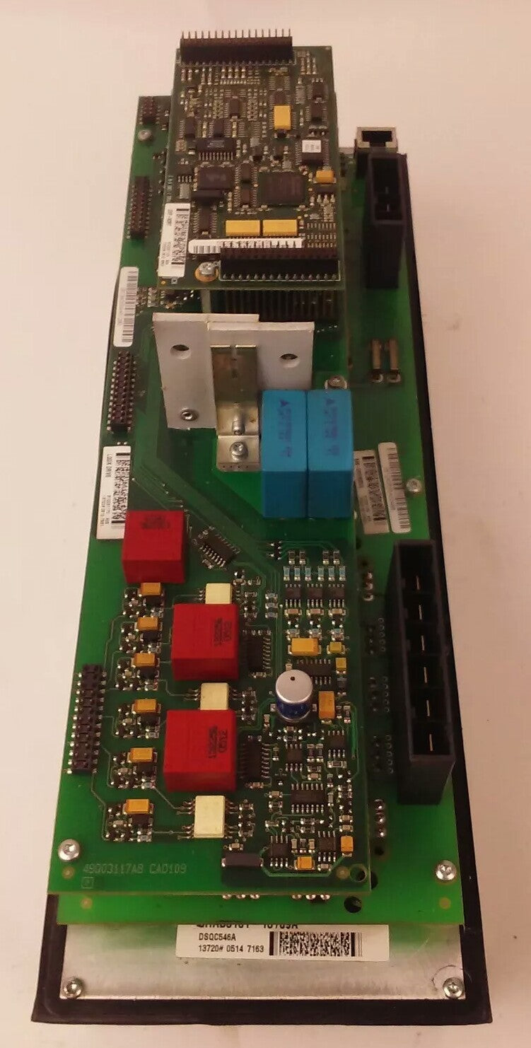 ABB INMOTION 3HAB8101-18/09A INMOTION SERVO DRIVE DSQC546A, NO OUTER COVER