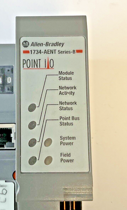 ALLEN BRADLEY 1734-AENT ETHERNET ADAPTER SER.B FW5.012 24VDC