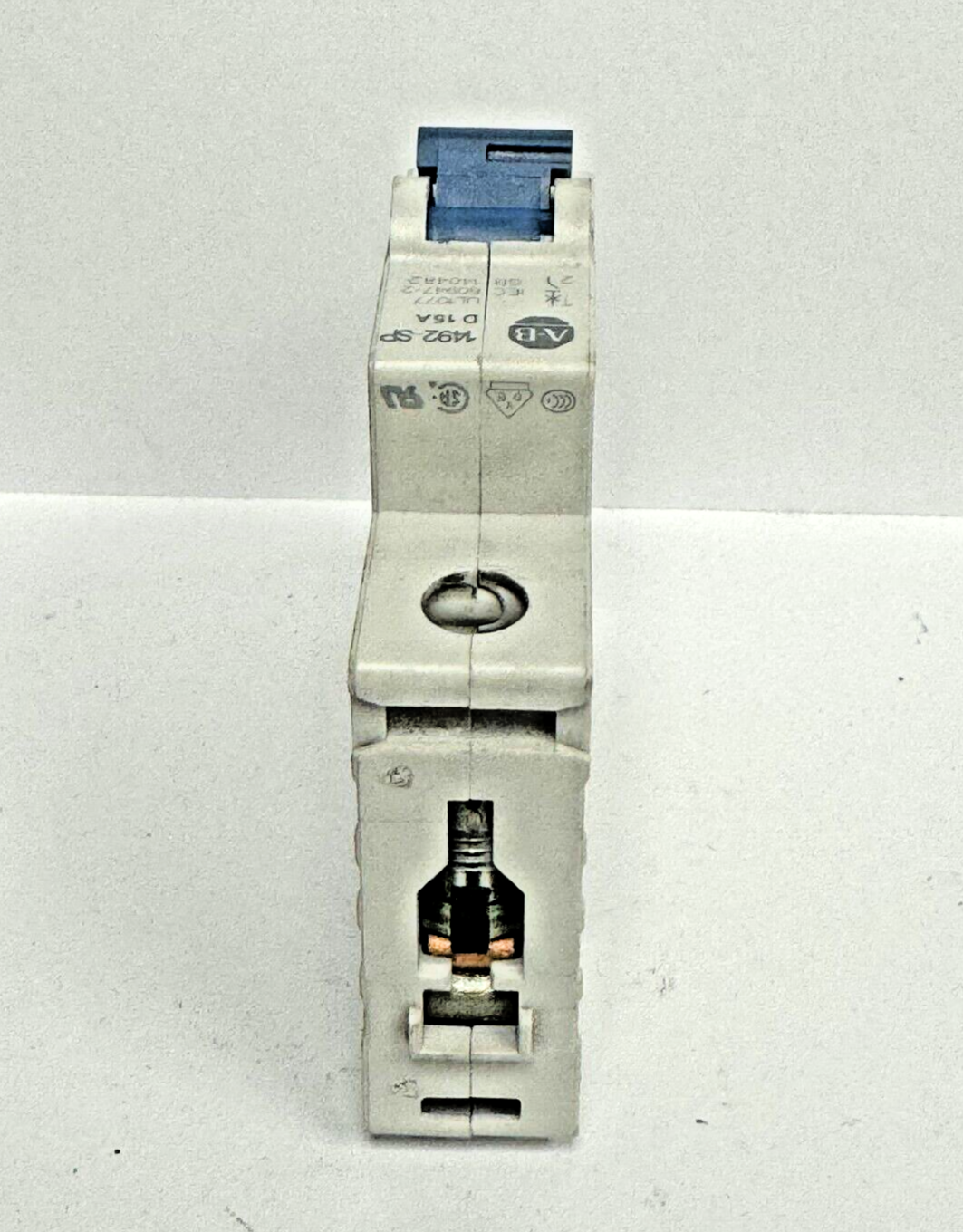 ALLEN-BRADLEY - 1492-SPM1D150 SER. D - CIRCUIT BREAKER - 1 P, 15 A, 277 V