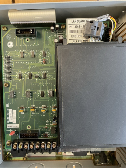 ALLEN BRADLEY 1336S-BRF50-AA-EN5 SER E 1336 PLUS SENSORLESS VECTOR DRIVE