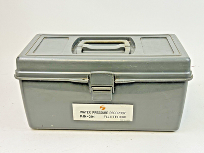 FUJI TECOM - FJN-301 - PORTABLE FUJI WATER PRESSURE RECORDER W/ TUBES & PAPER