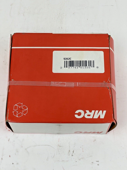 MRC - 5312C - DOUBLE ROW ANGULAR CONTACT BEARING - 30°, Open, ABEC 1, 60mm BORE