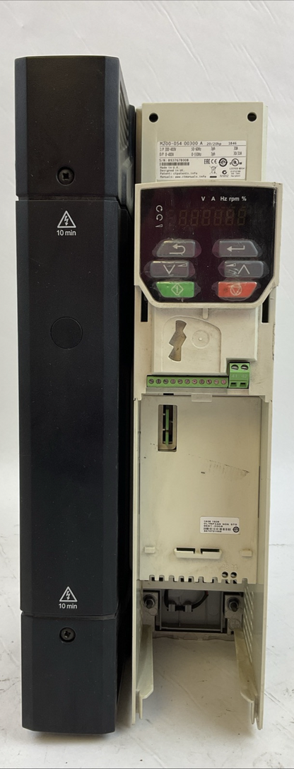 NIDEC M200-054 00300 A 20/20HP AC SERVO DRIVE 30AMP 400VAC