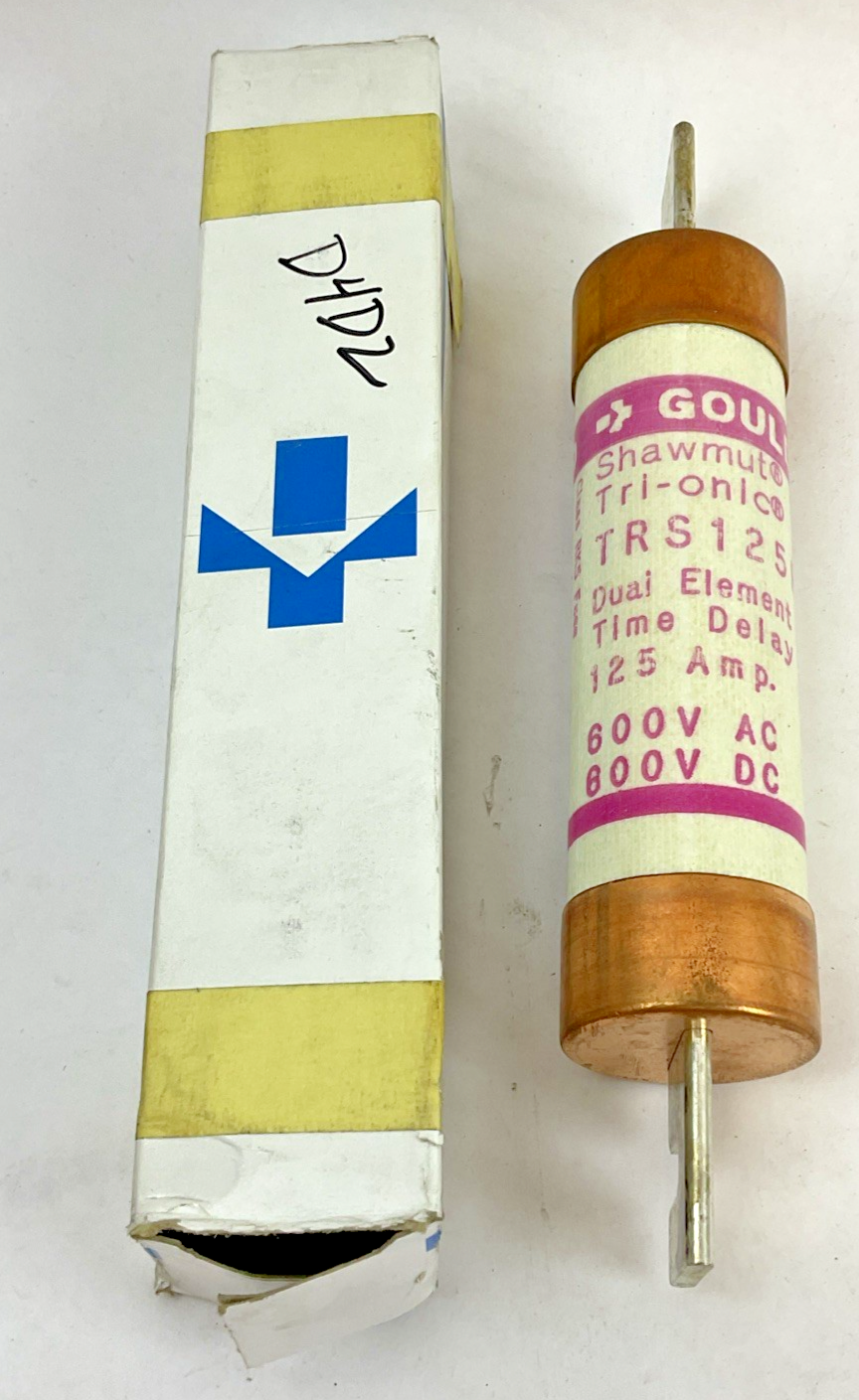 FERRAZ SHAWMUT GOULD TRS125R FUSE 125A 600V RK5