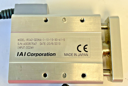 IAI CORP RCA2-GD3NA-I-10-1S-30-A1-S CYLINDER ACTUATOR 24VDC