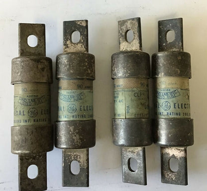 GENERAL ELECTRIC GF8B90 CURRENT LIMITNG FUSE 600VAC 90A  CLASS J***LOTOF4***