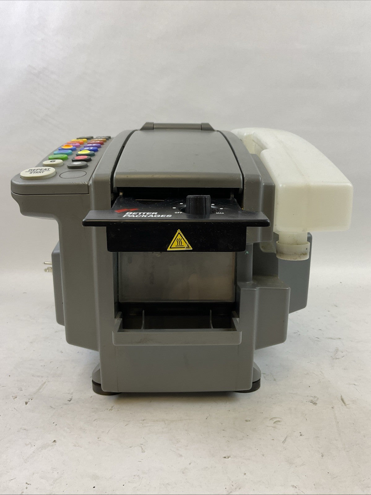 BETTER PACK 555e MODEL BP555eS 115VAC 60HZ 4AMP ELECTRONIC KRAFT TAPE DISPENSER