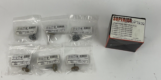 SUPERIOR ABRASIVES 40544 KIT ***ALL WHEEL PARTS LISTED IN DESCRIPTION***