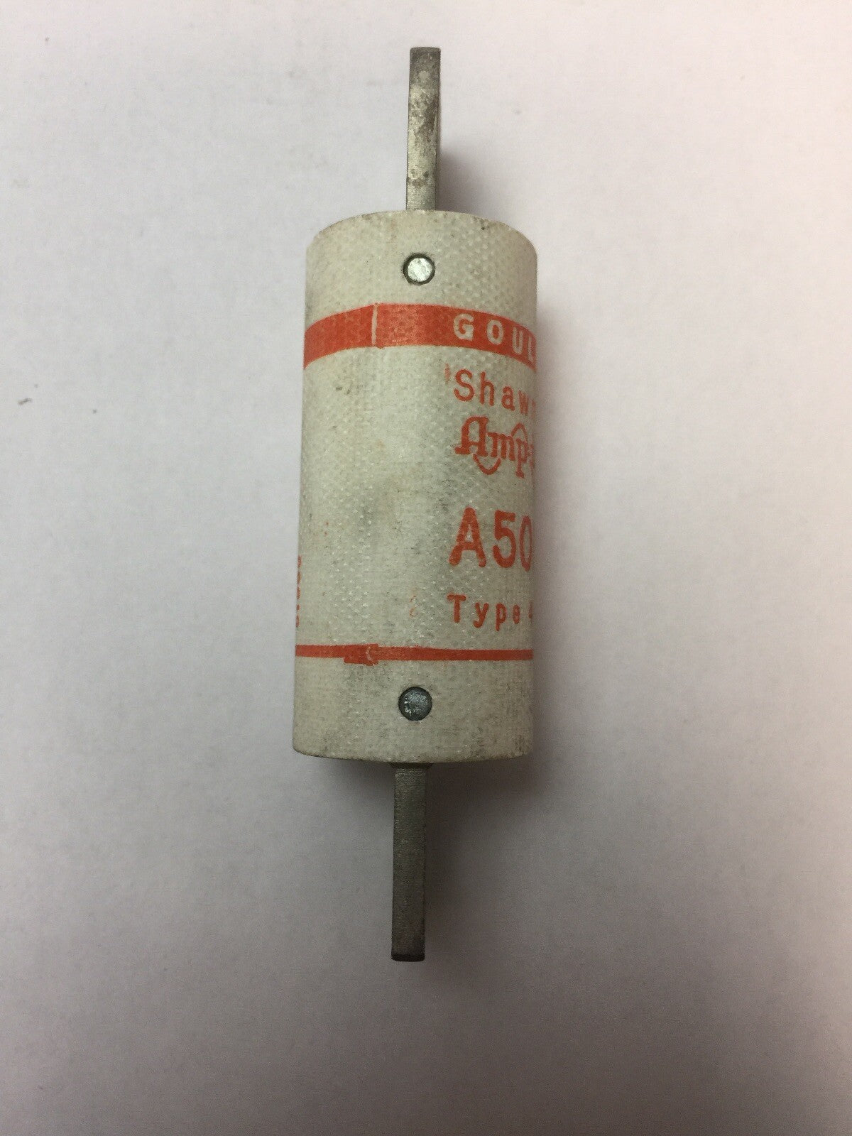 GOULD SHAWMUT AMPTRAP A50P100 FUSE 100 AMP 500VAC TYPE 4 FORM 101