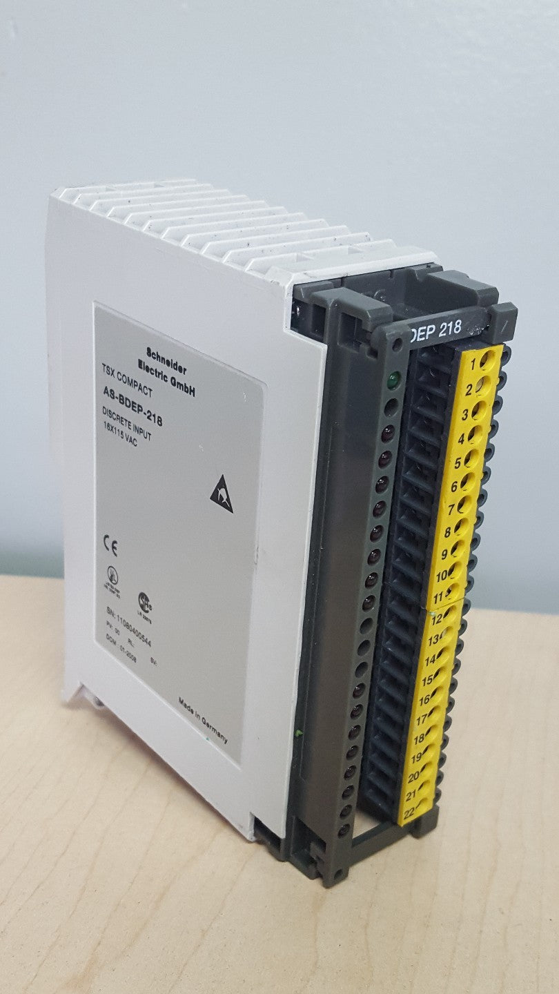 MODICON INPUT MODULES AS-BDEP-218
