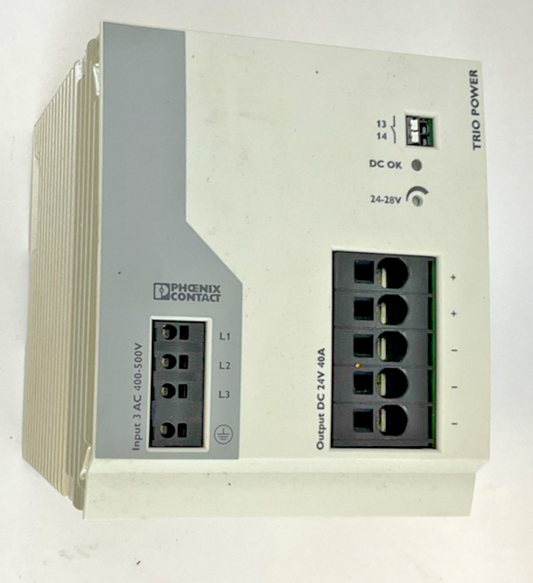 PHOENIX CONTACT TRIO-PS-2G/3AC/24DC/40 POWER SUPPLY 50-60HZ