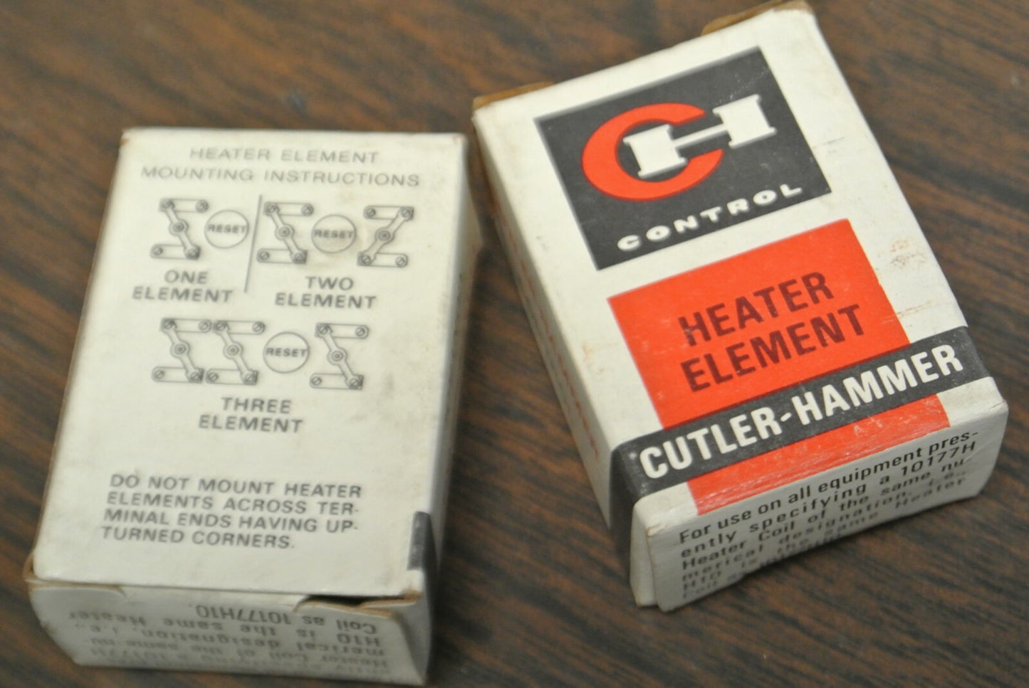 LOT of 2 / CUTLER-HAMMER H38 THERMAL OVERLOAD HEATER ELEMENT / NEW SURPLUIS