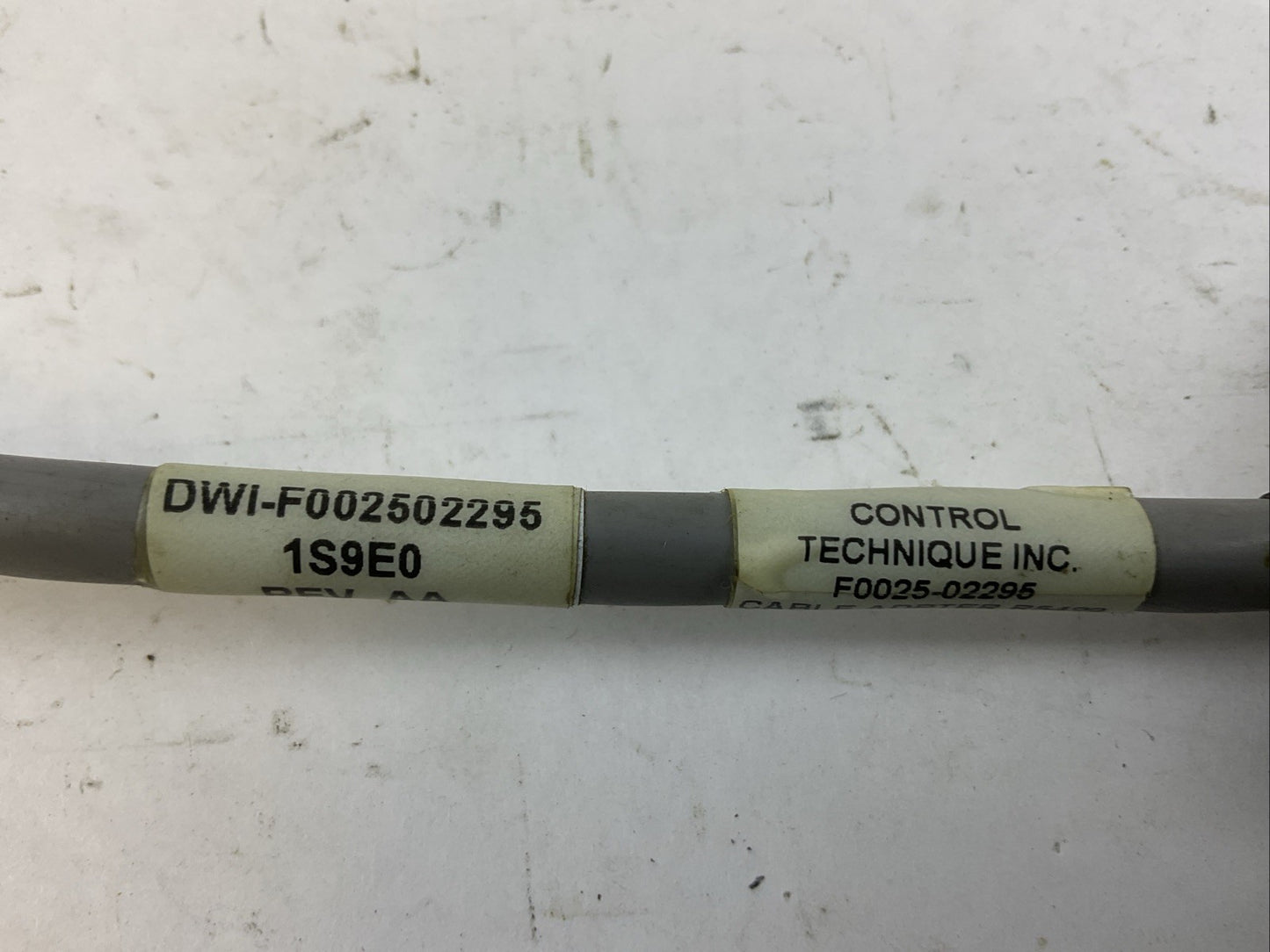 CONTROL TECHNIQUE DWI-F002502295 REV AA CABLE ADAPTER