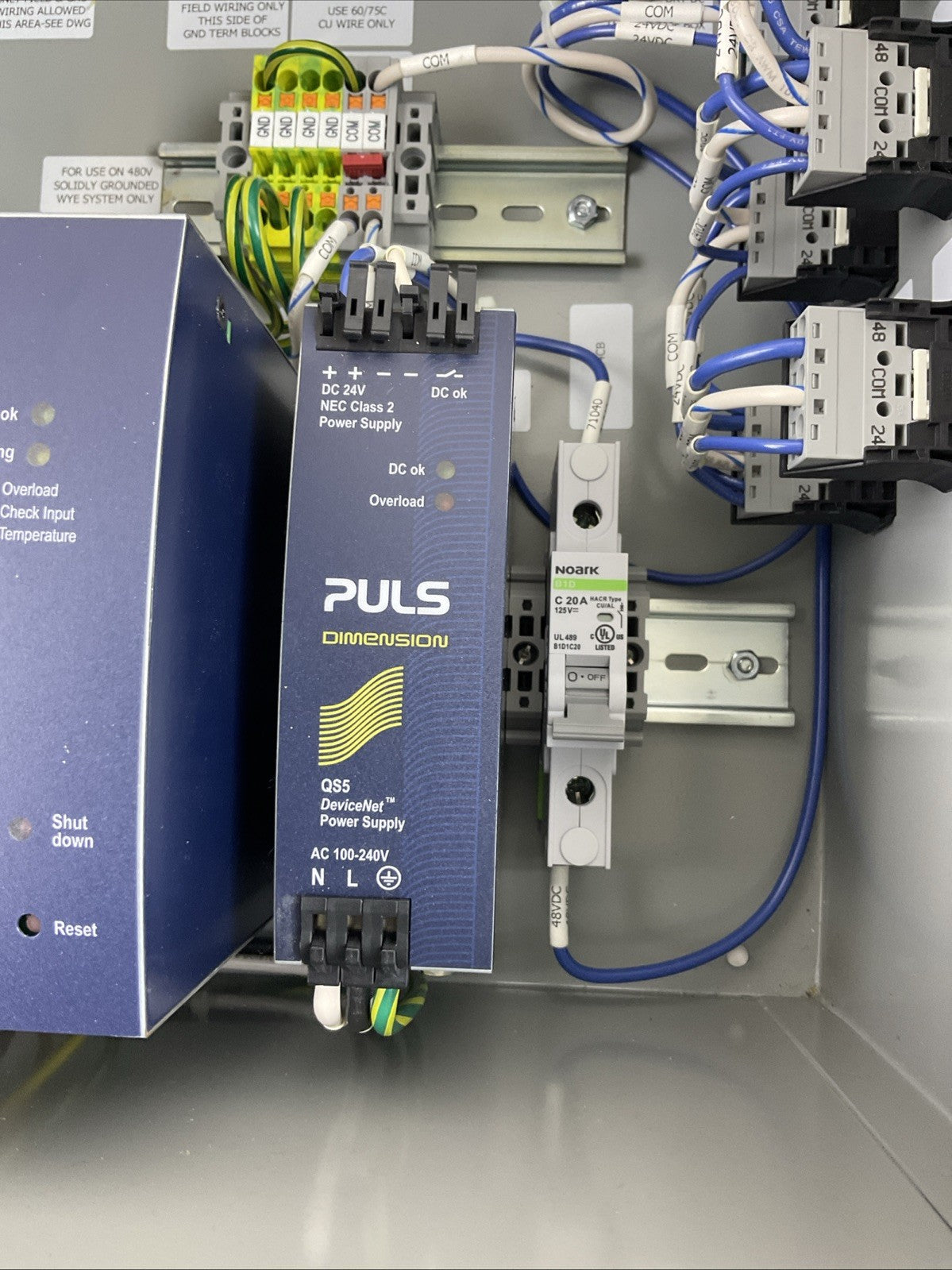 DEMATIC F005300051AG DUAL POWER SUPPLY