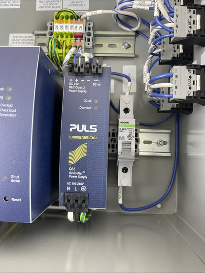 DEMATIC F005300051AG DUAL POWER SUPPLY