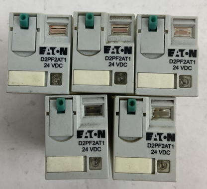 EATON D2PF2AT1 RELAY COIL 24VDC (LOT OF 5)