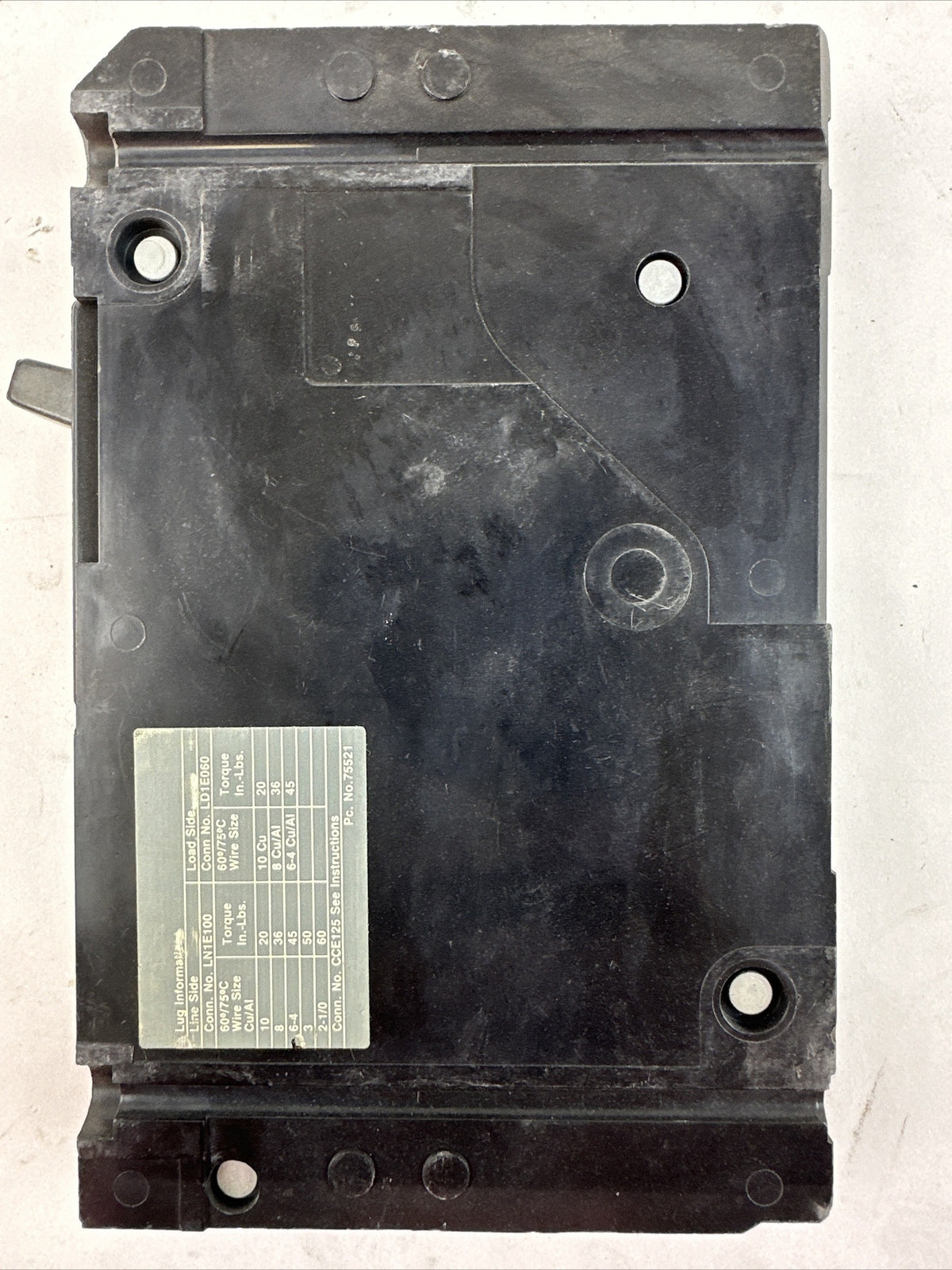 SIEMENS ED21B050 CIRCUIT BREAKER 120VAC 125VDC 50AMP 1POLE
