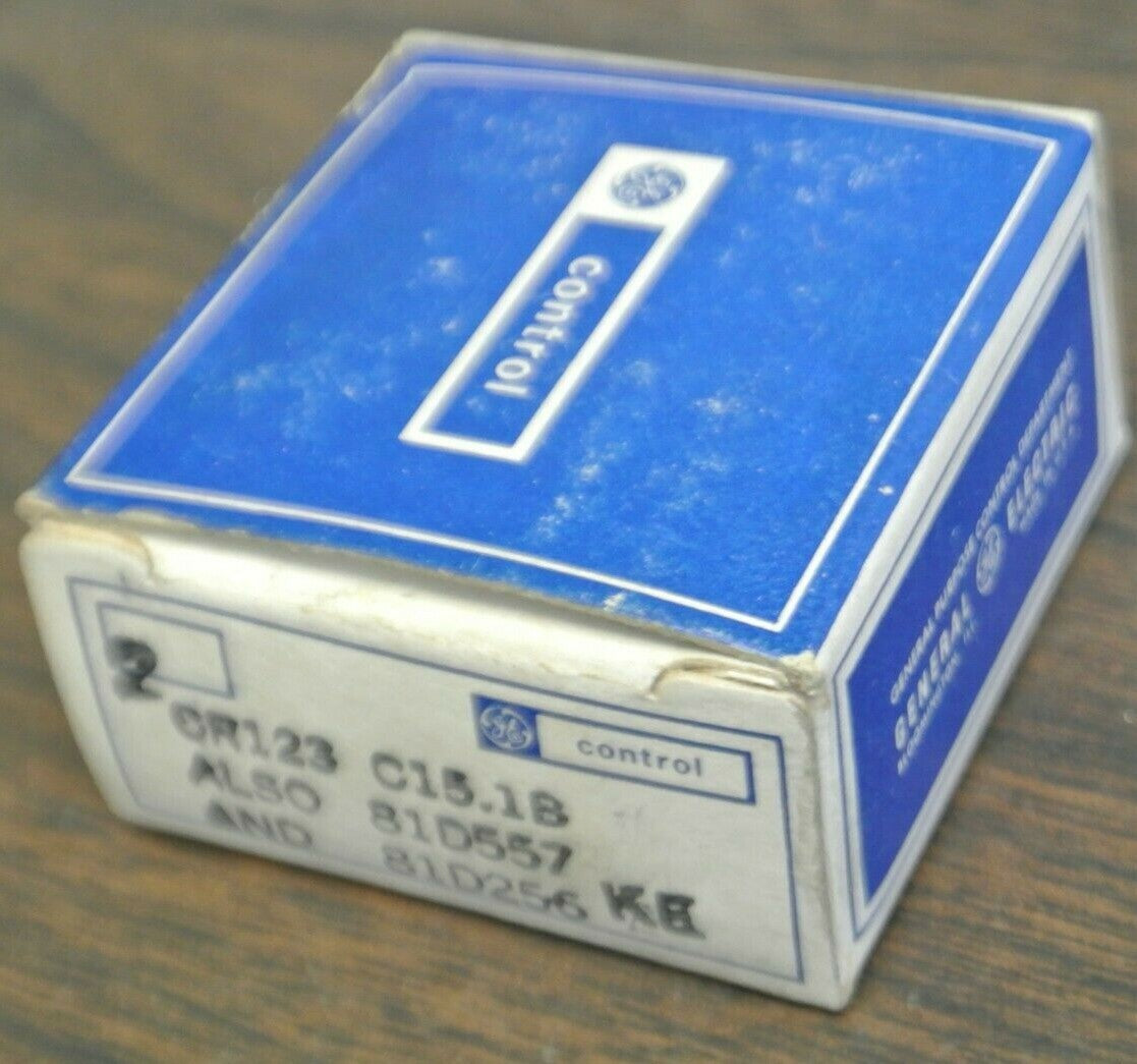 BOX of 2 / GENERAL ELECTRIC CR123C15.1B OVERLOAD HEATER ELEMENT / NEW SURPLUS