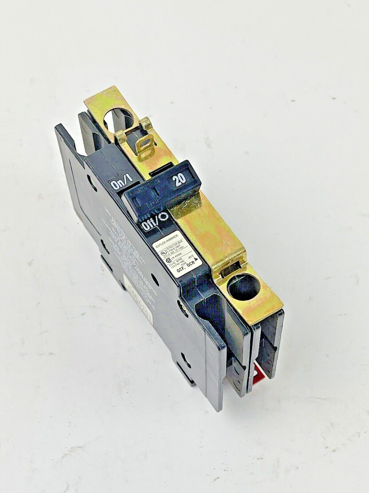 CUTLER-HAMMER **LOT OF 3** - QCR2020T - 20A/2 POLE/240 VAC/TYPE HACR
