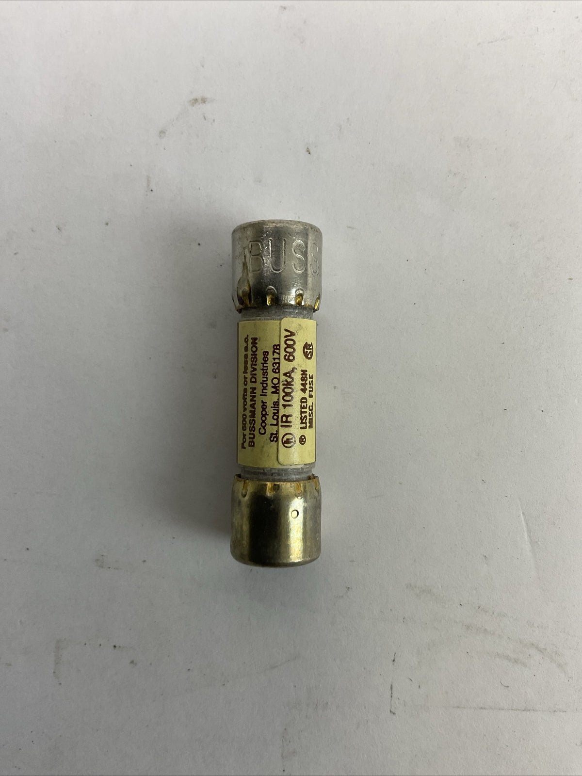 LIMITRON KTK-1/2 FAST-ACTING FUSE 1/2AMP 600VAC (LOT OF 9)