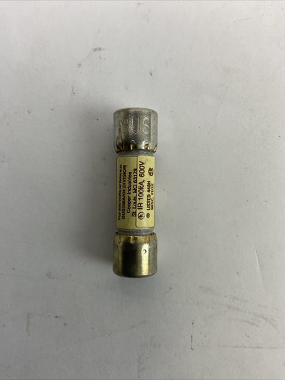 LIMITRON KTK-1/2 FAST-ACTING FUSE 1/2AMP 600VAC (LOT OF 9)